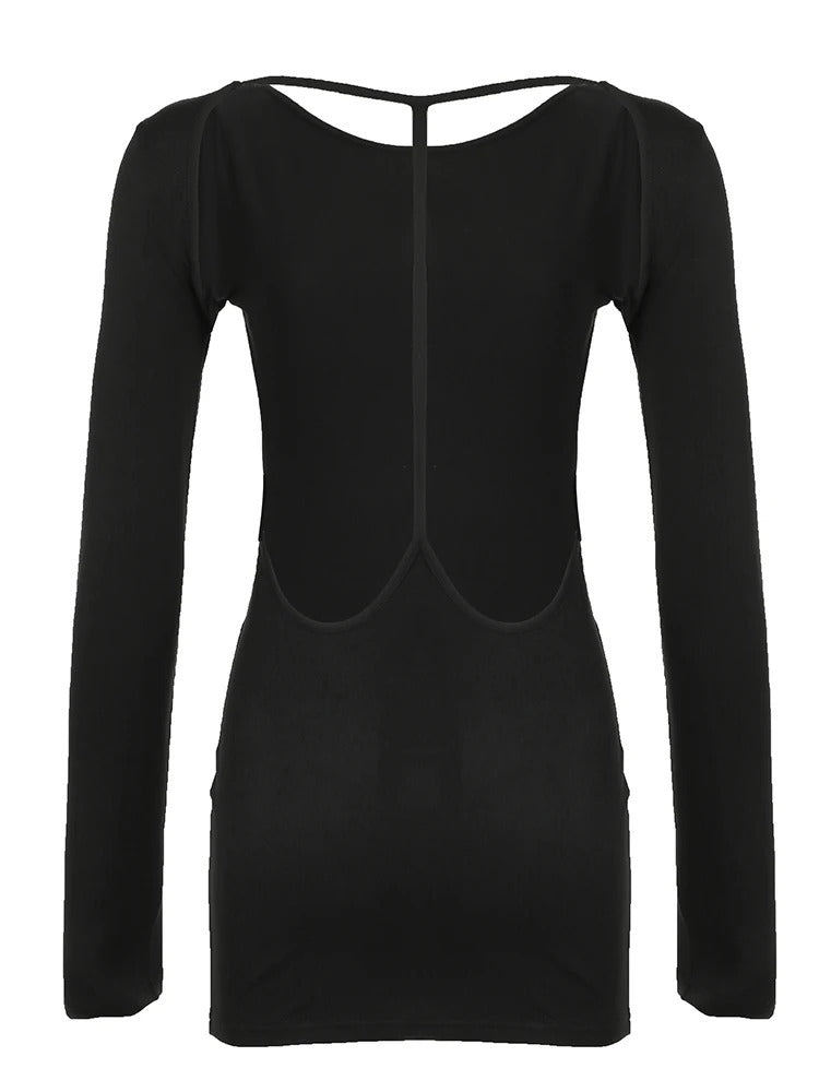 ERICA BACKLESS MINI DRESS