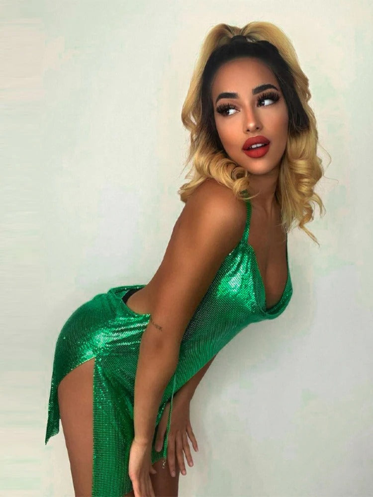 ISABELLA BACKLESS PARTY DRESS